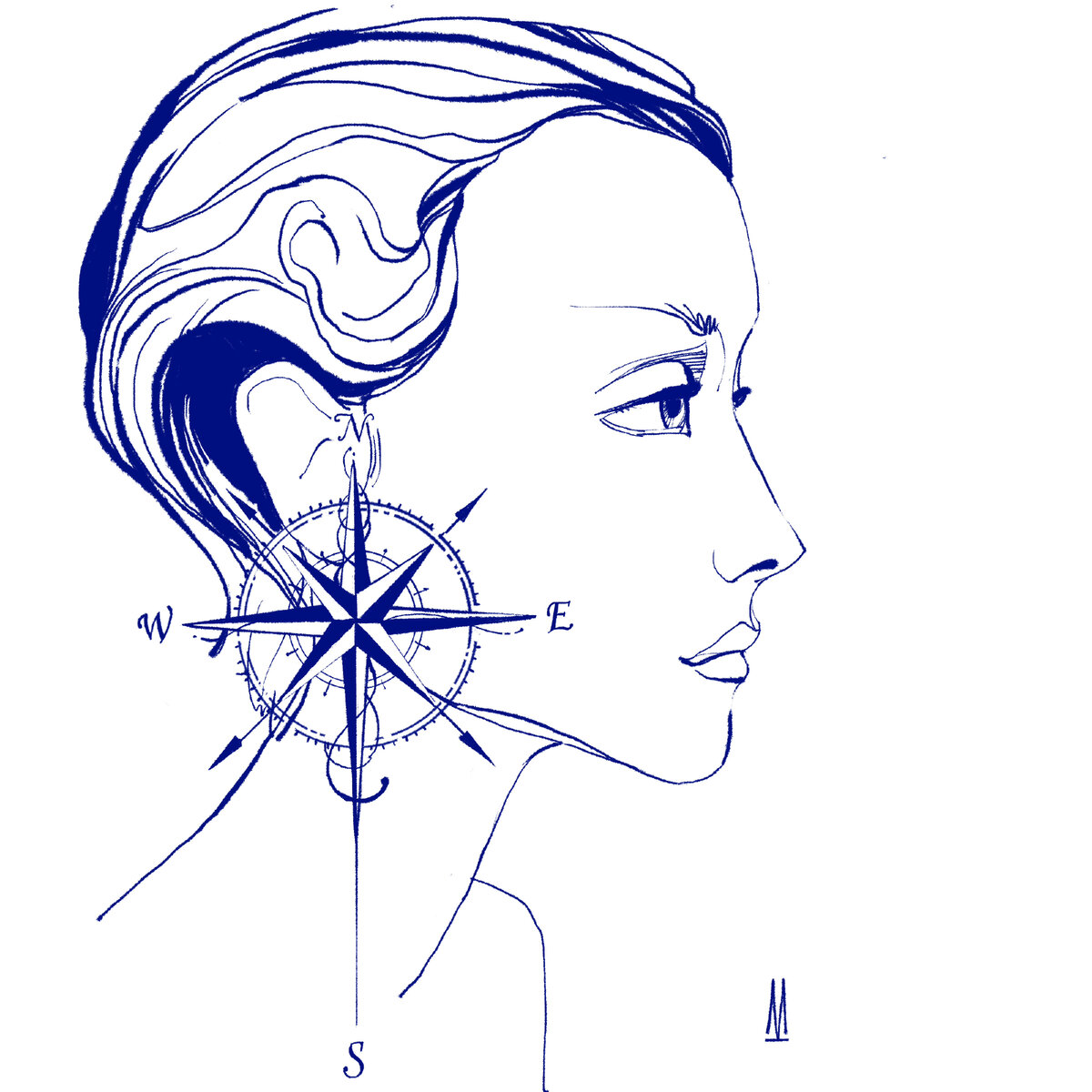 Инктобер, день 16: COMPASS иллюстратор Мария Кранк