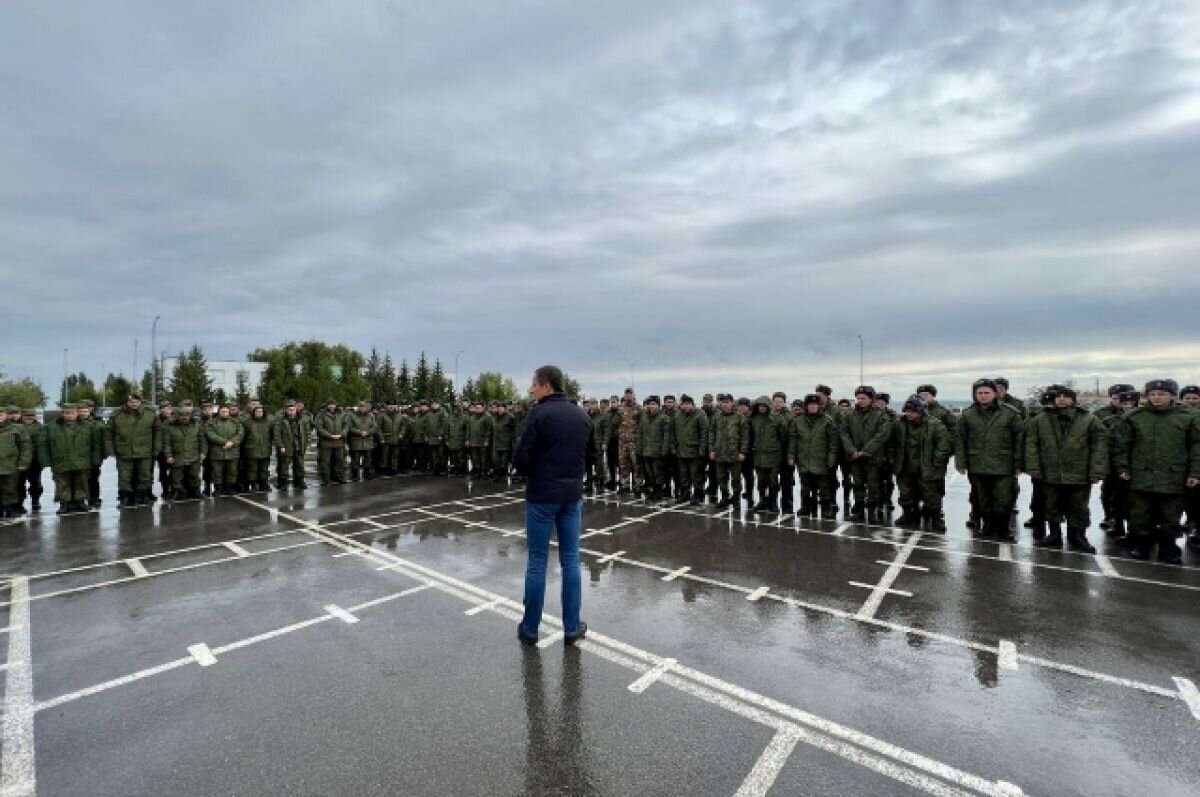    Очередная партия мобилизованных отправится из Минеральных Вод 29 сентября