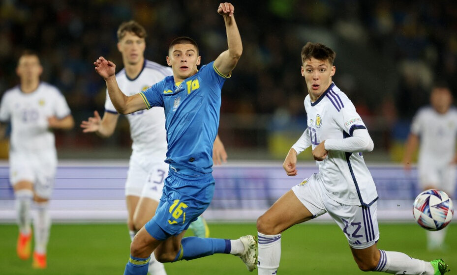    Украинские футболисты не сумели выйти в плей-офф Лиги Наций. Фото: Reuters