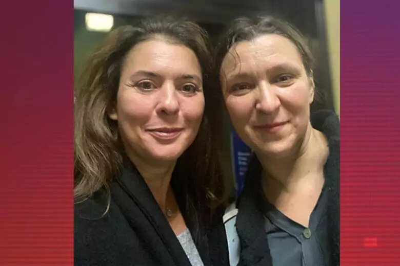     Инна Королева и Олеся Железняк.