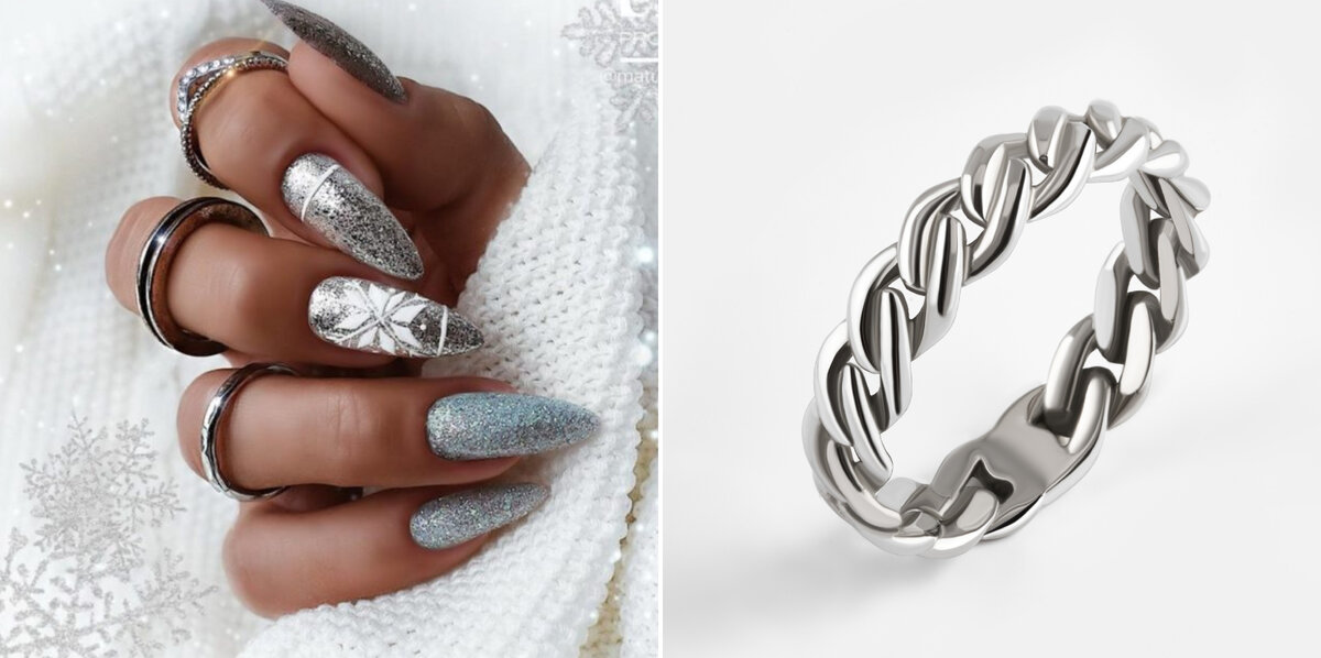 Серебряное кольцо 000-376000 на ourgold.ru