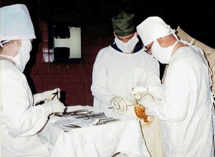 Первые операции на стопах в качестве ординатора