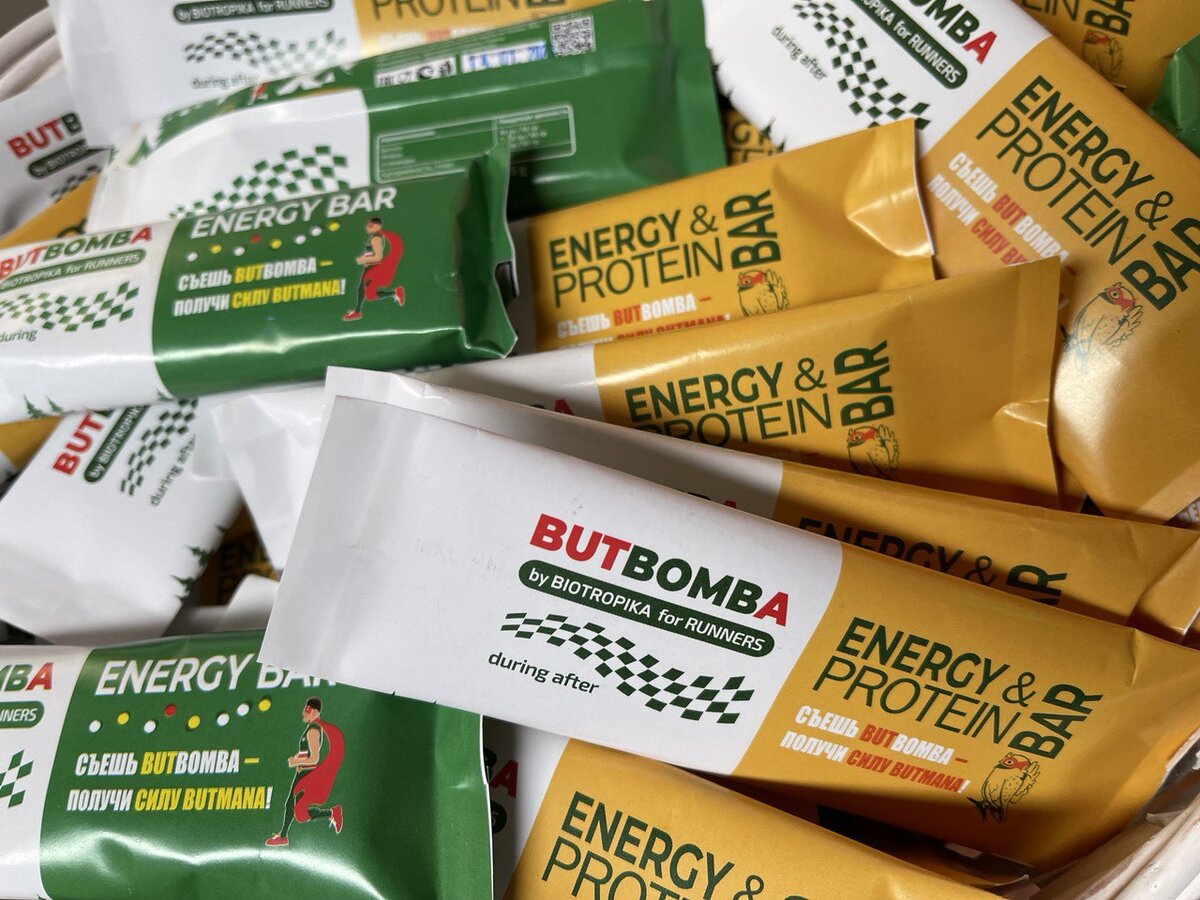 Батончики BUTBOMBA