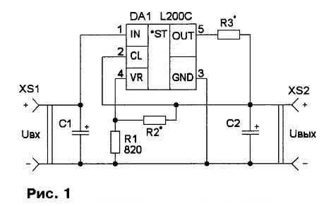 Зарядное на l200c схема