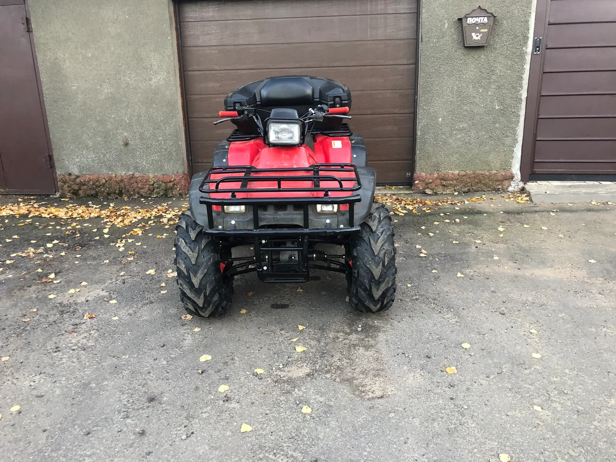 Пробег этого ветерана TRX 500 - 21 000 км! Источник фото - https://auto.ru/atv/used/sale/honda/trx_500/3697273-130609a4/