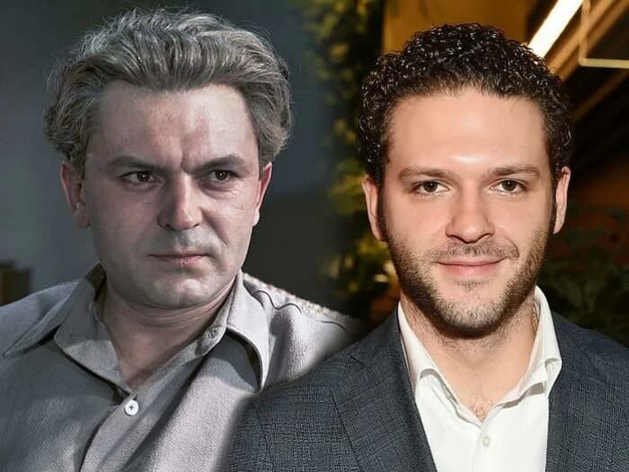 Константин Крюков и его знаменитый дед, актер и режиссер Сергей Бондарчук | Фото: funnycucaracha.ru