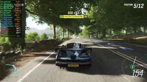 Forza Horizon 4 RX 580 Ryzen 5 2600 Low Medium High Ultra