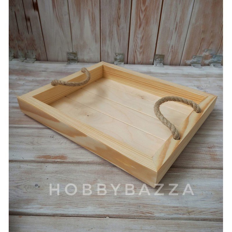 Поднос из натурального дерева это экологично и стильно