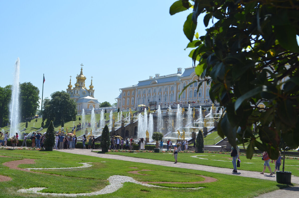 Большой каскад. Июнь 2021г