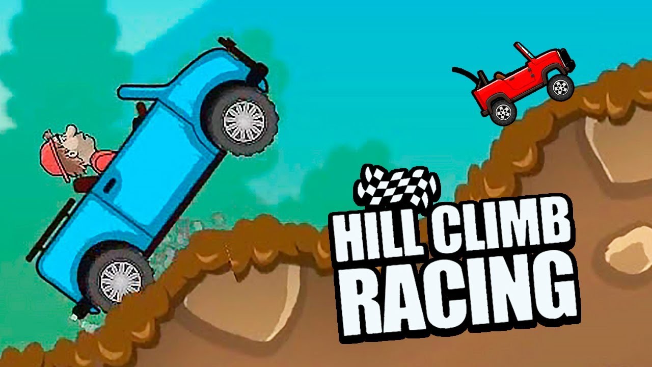 Hill Climb Racing Тачка Джип, Гараж и локация Времена Года - прохождение  игры про машинки