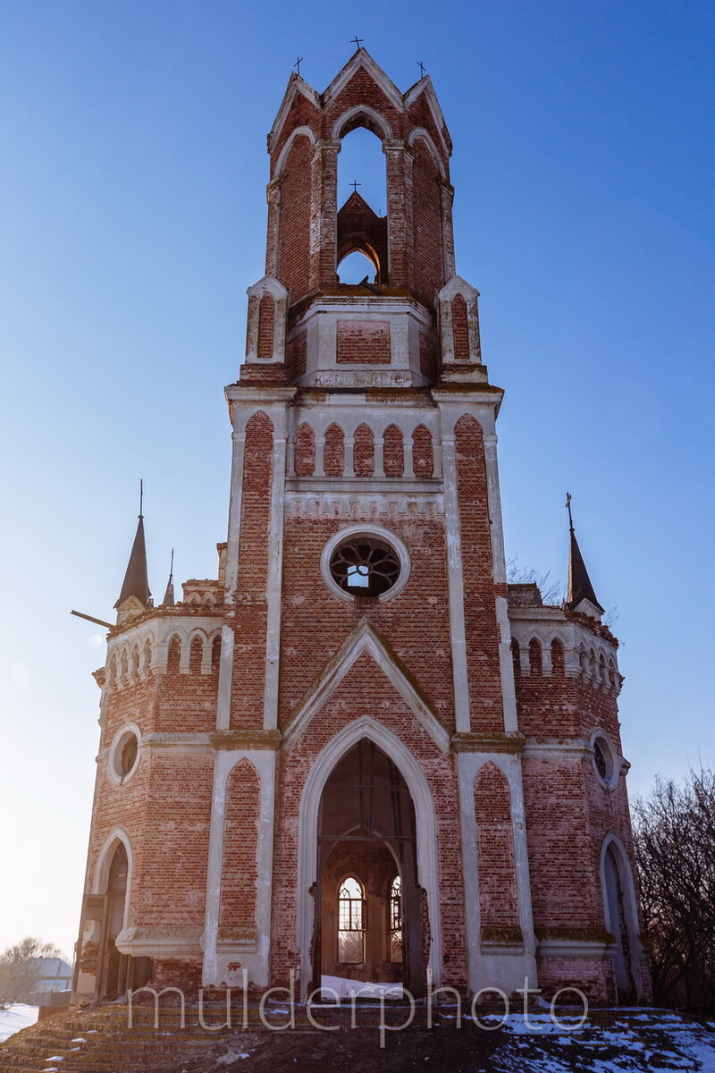 Готика в русской глубинке. История церкви св. Марии в с. Каменка,  Саратовской области | Дневник Вольного Сталкера | Дзен