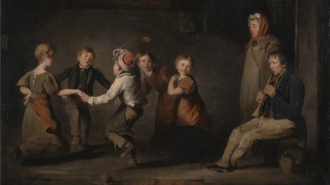 Кольцо из роз Томаса Вебстера / Thomas Webster, Google Art Project 