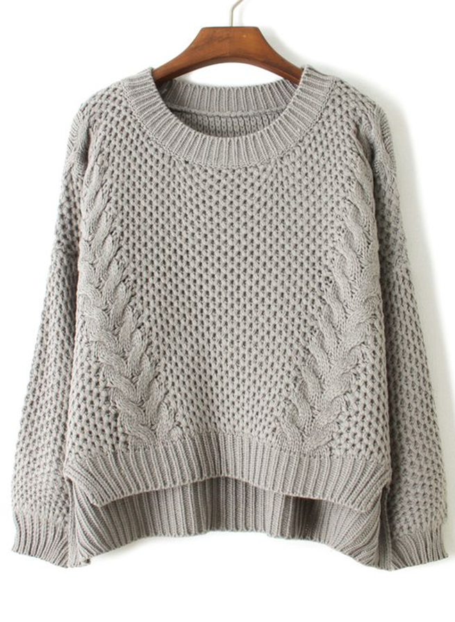 http://www.shein.com/Grey-Long-Sleeve-Cable-Knit-Dipped-Hem-Sweater-p-153065-cat-1734.html