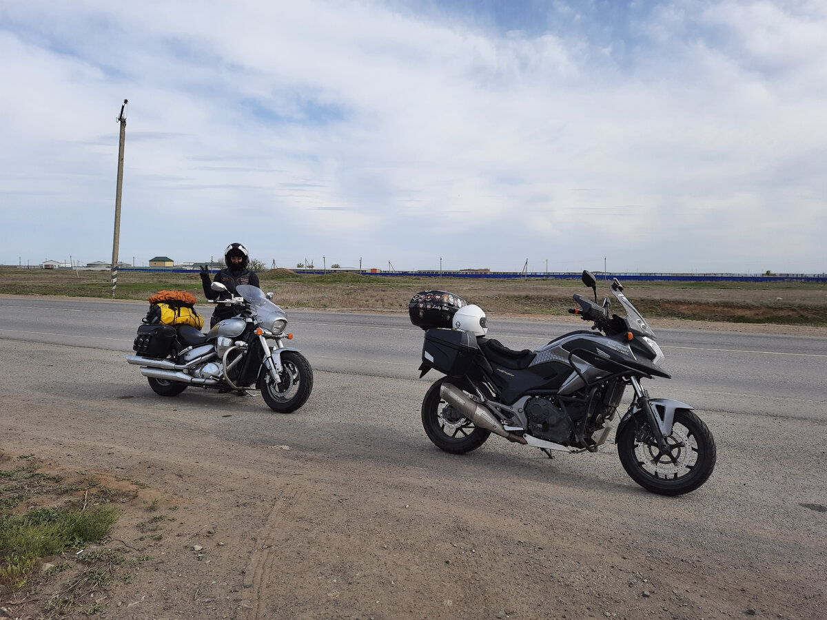 по дороге на Волжский