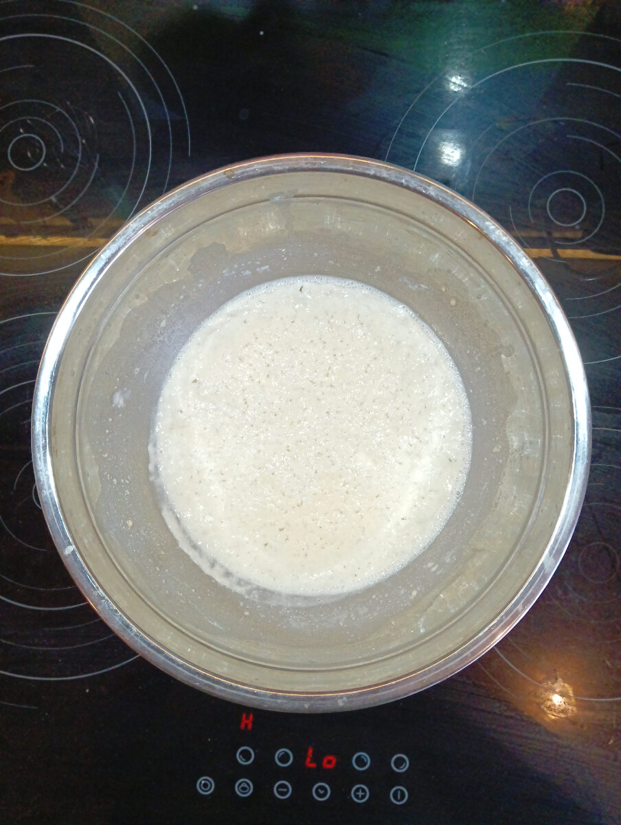 Опара поднялась 