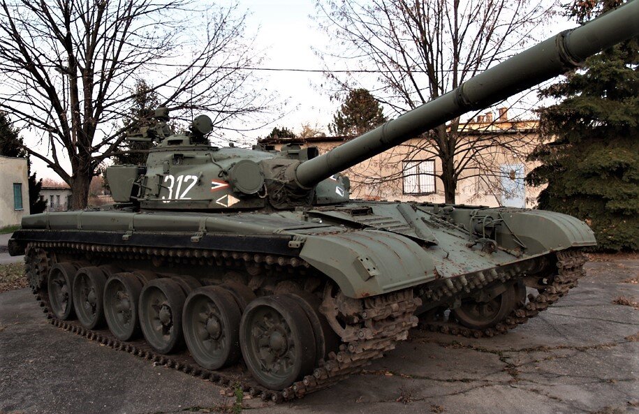 Т-72 в Венгрии.