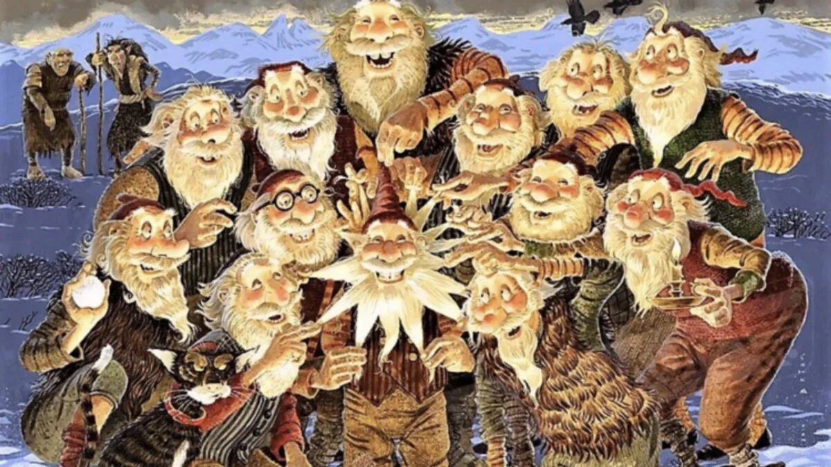 Йольский кот тщательно проверяет наличие обновок к следующему году, и если их нет — съедает заживо. У Грилы и Леппалуни (ленив он, как видите, не во всём) 13 детей — Йоласвейнаров. Мамуля-троллиха по имени Грила. Фото: jswatch.com