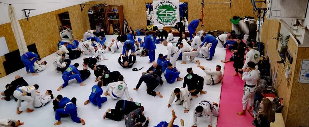 Большое количество людей на семинаре Зе Радиола в Будапеште не менее 150 человек. 