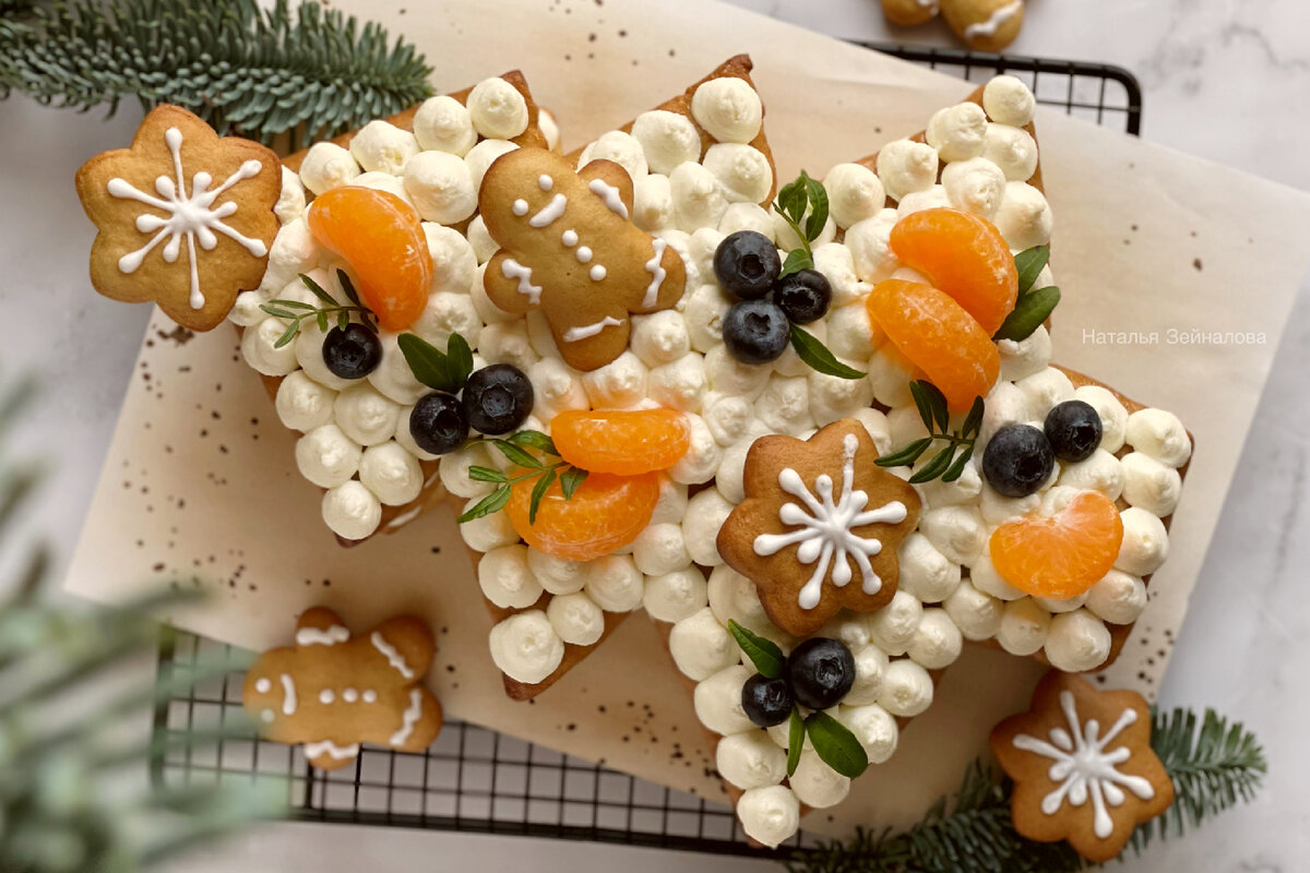 Торт «Новогодняя елка» - рецепт от Гранд кулинара