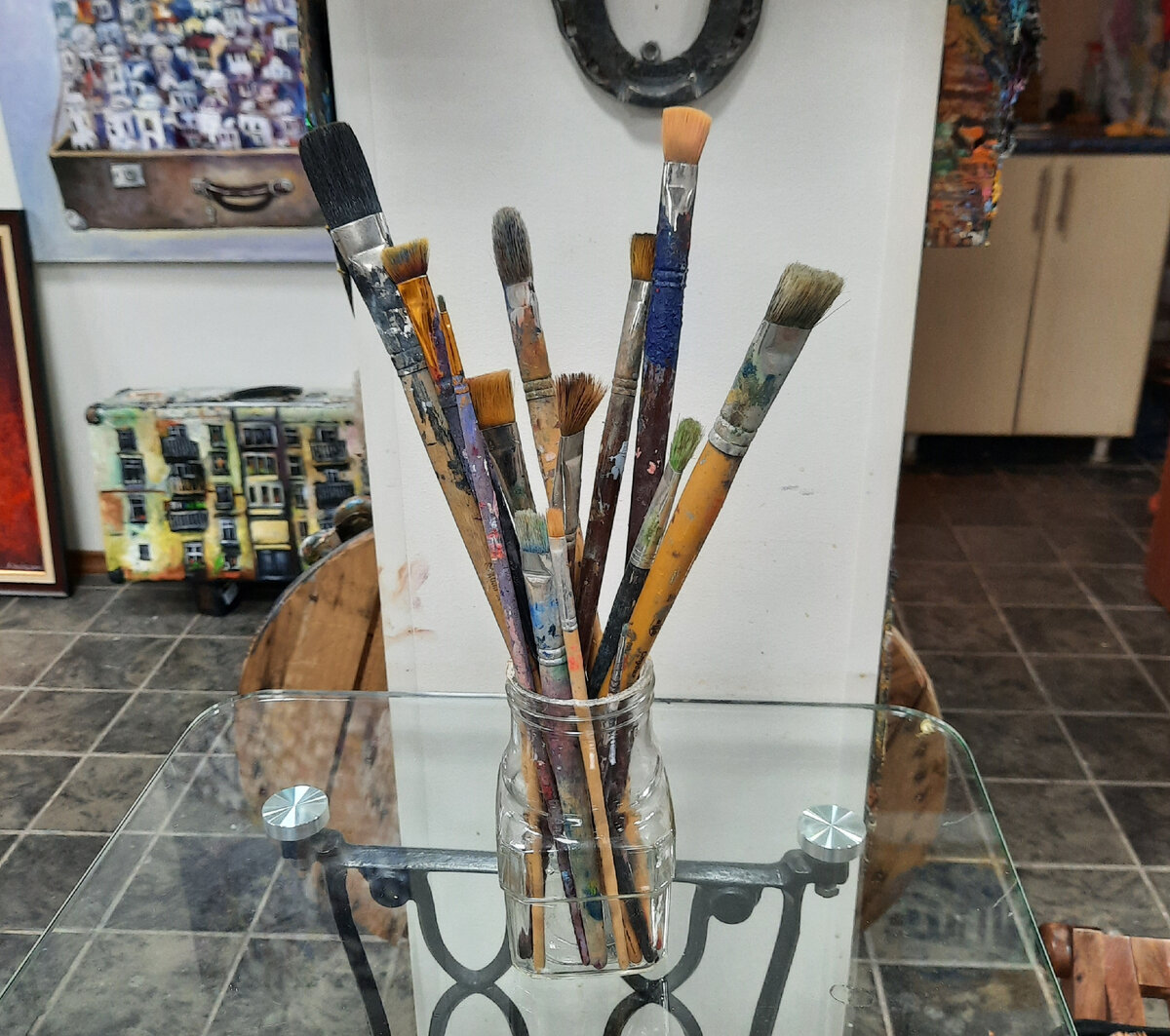 Небольшая часть наших рабочих кистей