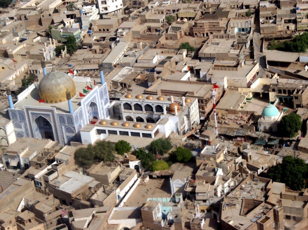 Город Джалалпур в Пакистане.