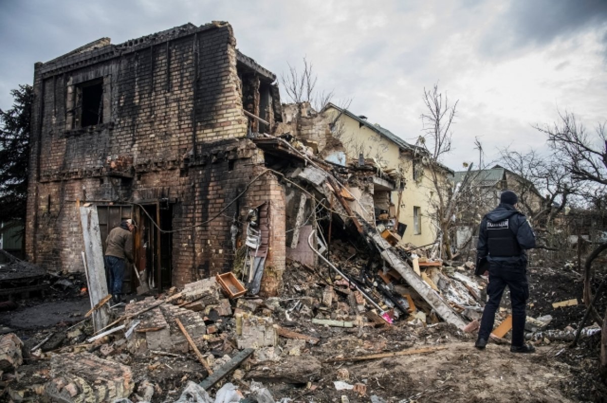    Обстрел в Киеве. Архивное фото