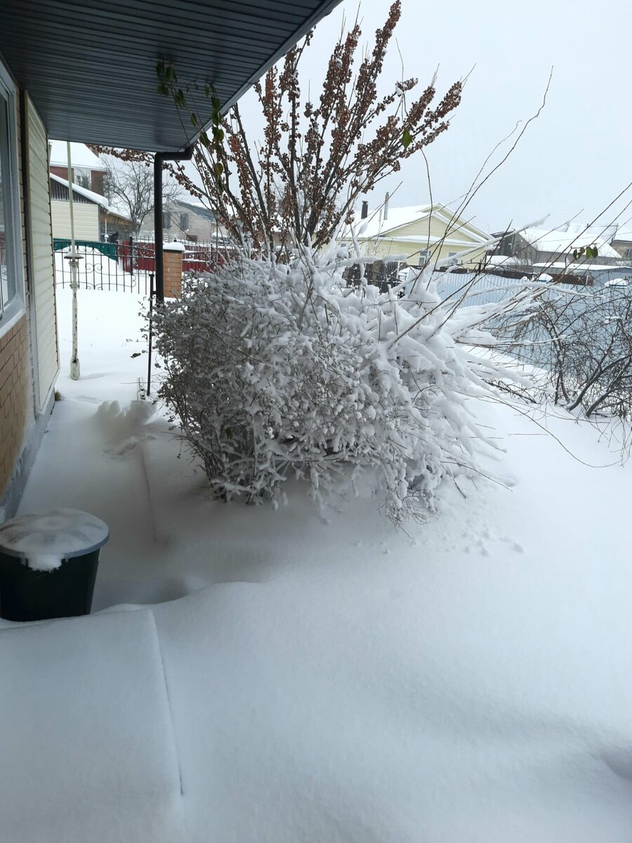 Сугробы выше 30 см