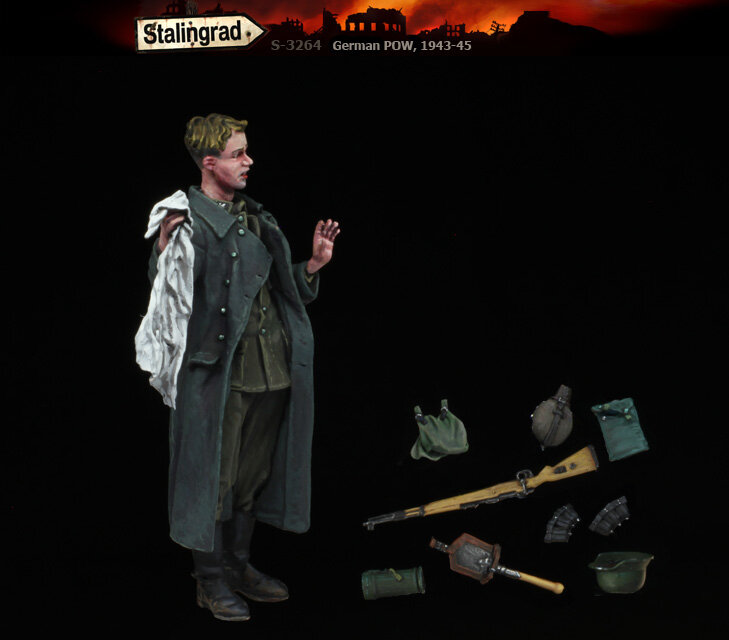 Сдающиеся немцы от Сталинграда, Камаз "Мастер" от Звезды в 43 и 72 масштабах, свежая порция от АДВ и другие новинки сборных моделей.