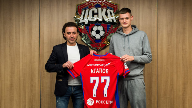    Роман Бабаев и Илья Агапов.ЦСКА
