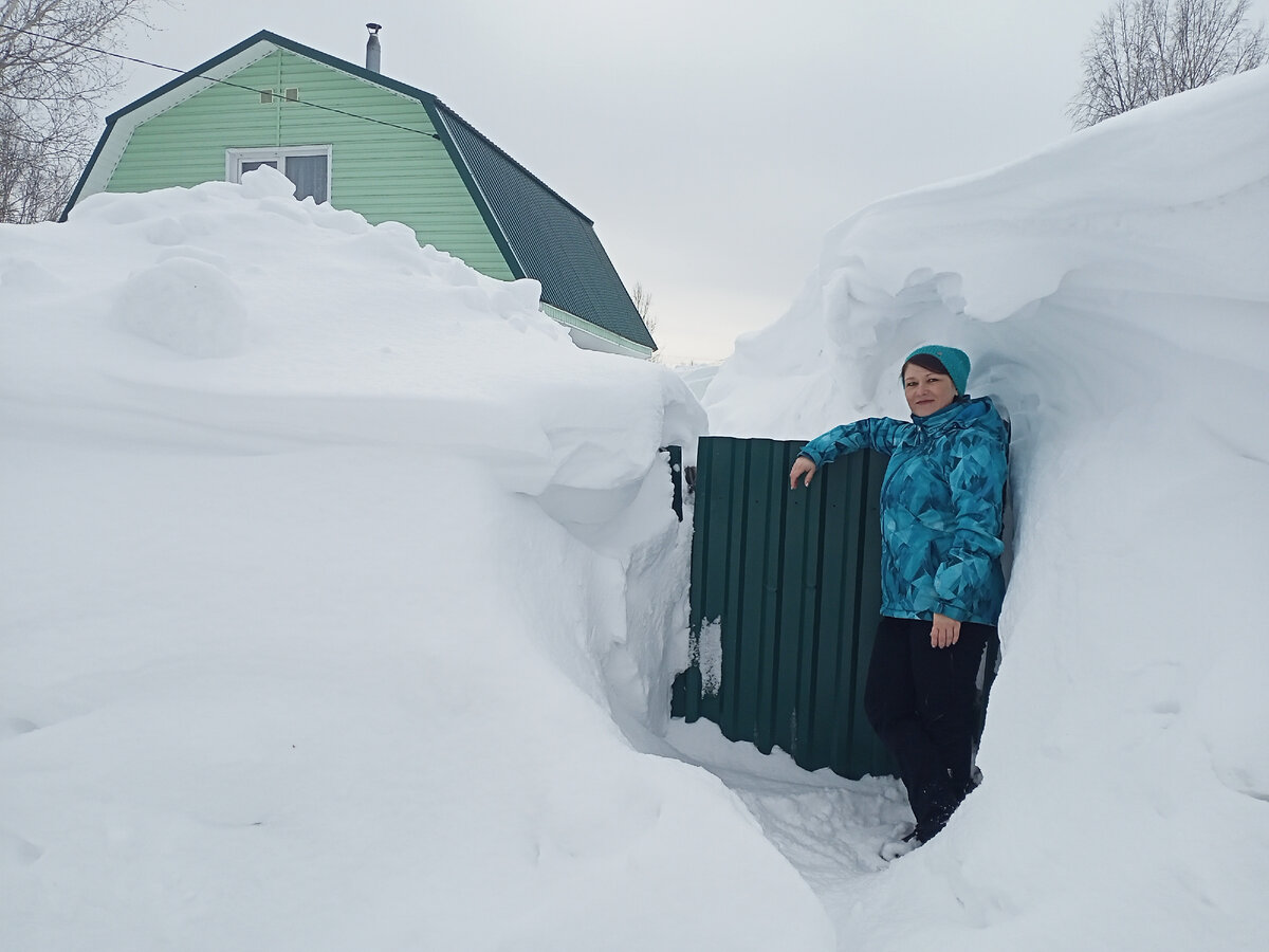 Калитку расчистили и хватит