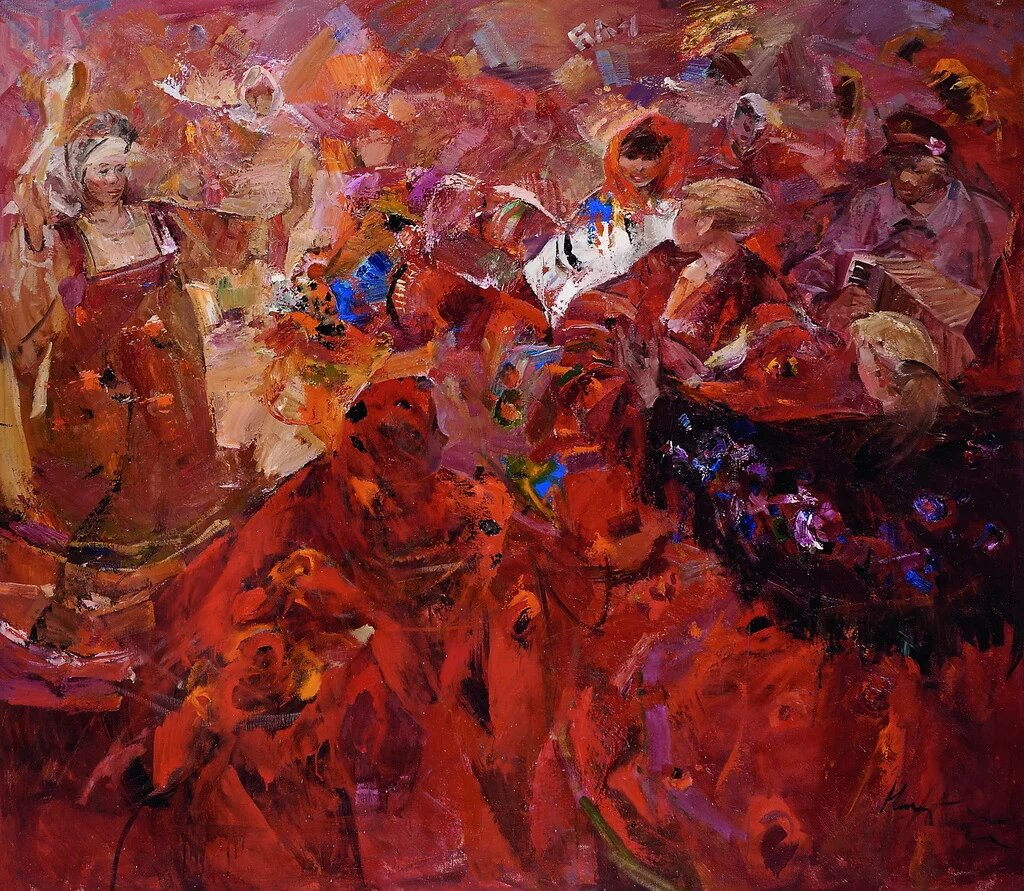 Работа Анатолия Никольского «Семёновна», 2003 год. Фото Анатолия Грицюка