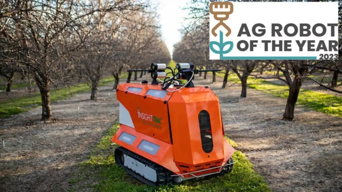 Фото: Пресс-служба InsightTRAC InsightTRAC Rover стал победителем премии Ag Robot of the Year 2023 в номинации «Лучший усовершенствованный сельскохозяйственный робот года»