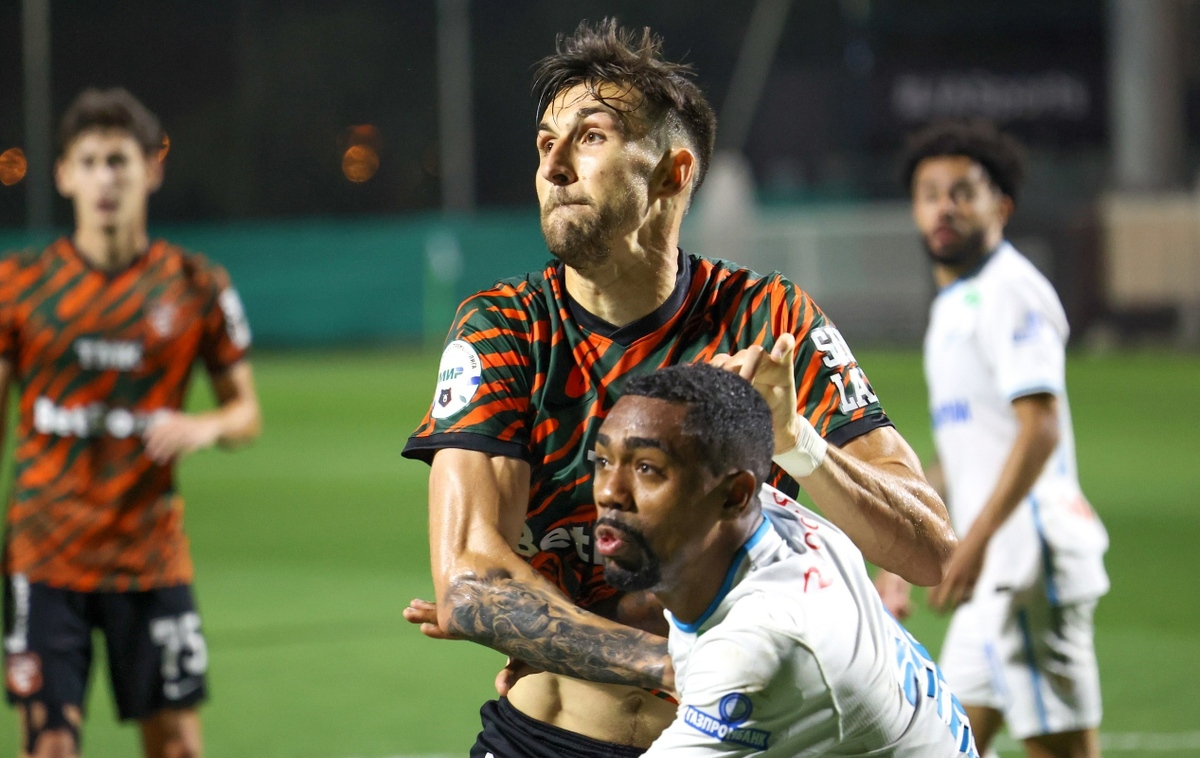 "Зенит" не смог победить "Урал" в Эмиратах. Фото: соцсети