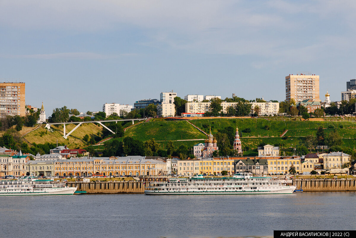 набережные Нижнего Новгорода