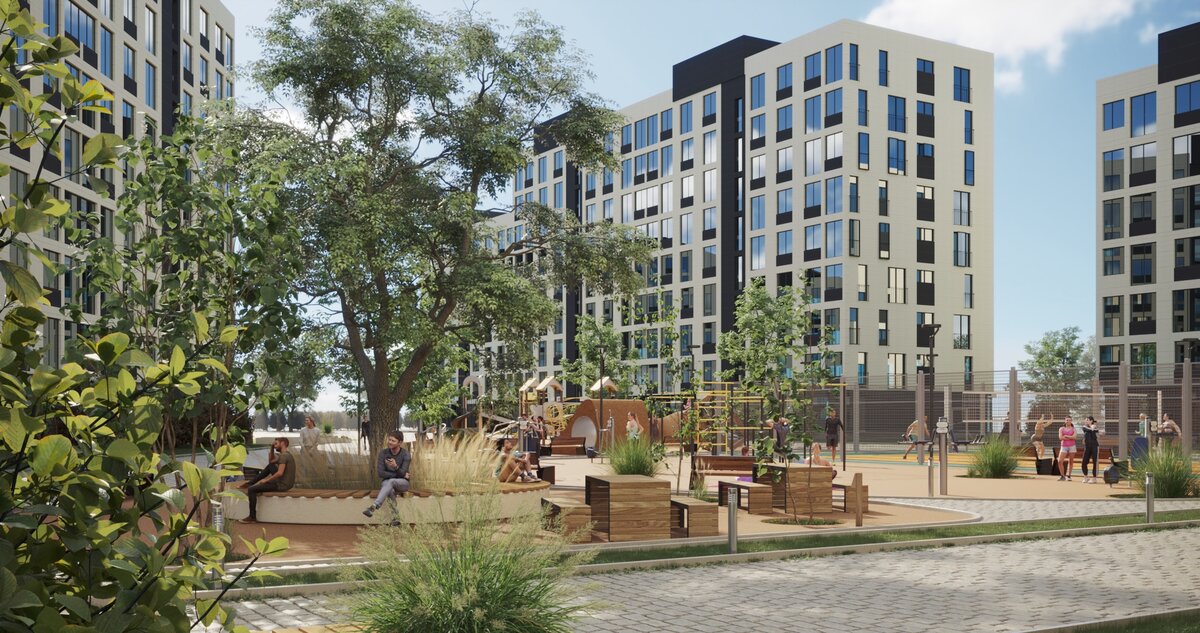 Жилой комплекс "Зимний сад" в Осиново