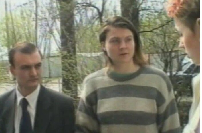 Мария Петрова и Дмитрий Миронов на следственном эксперименте. Источник фото ttps://msk1.ru/text/criminal