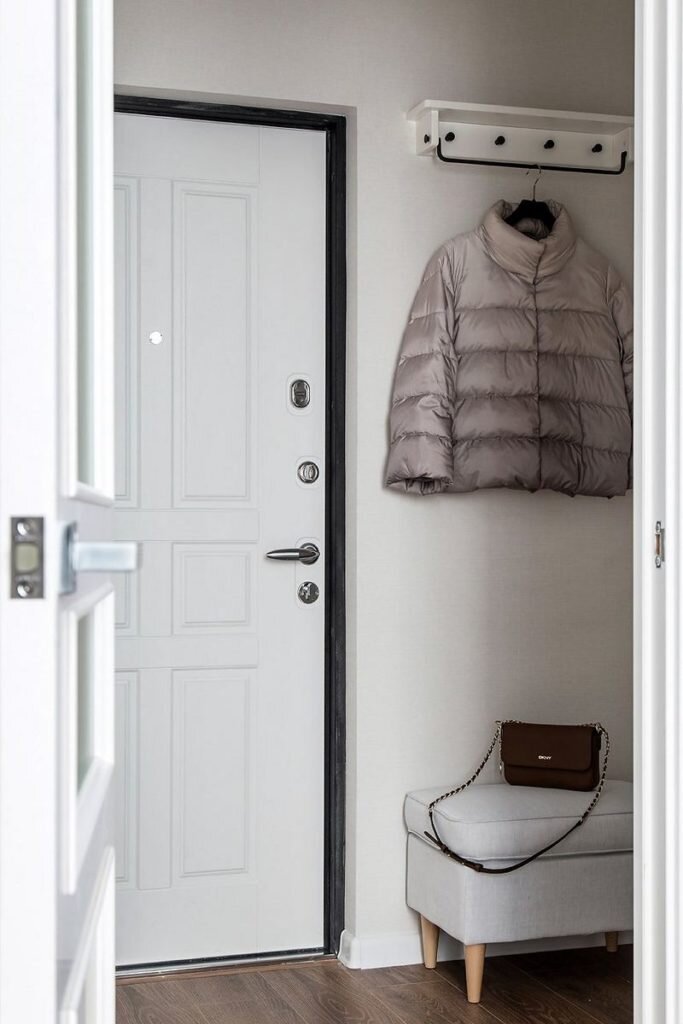 Без изысков. Простая, светлая двушка 51 кв.м. с продуманной организацией пространства