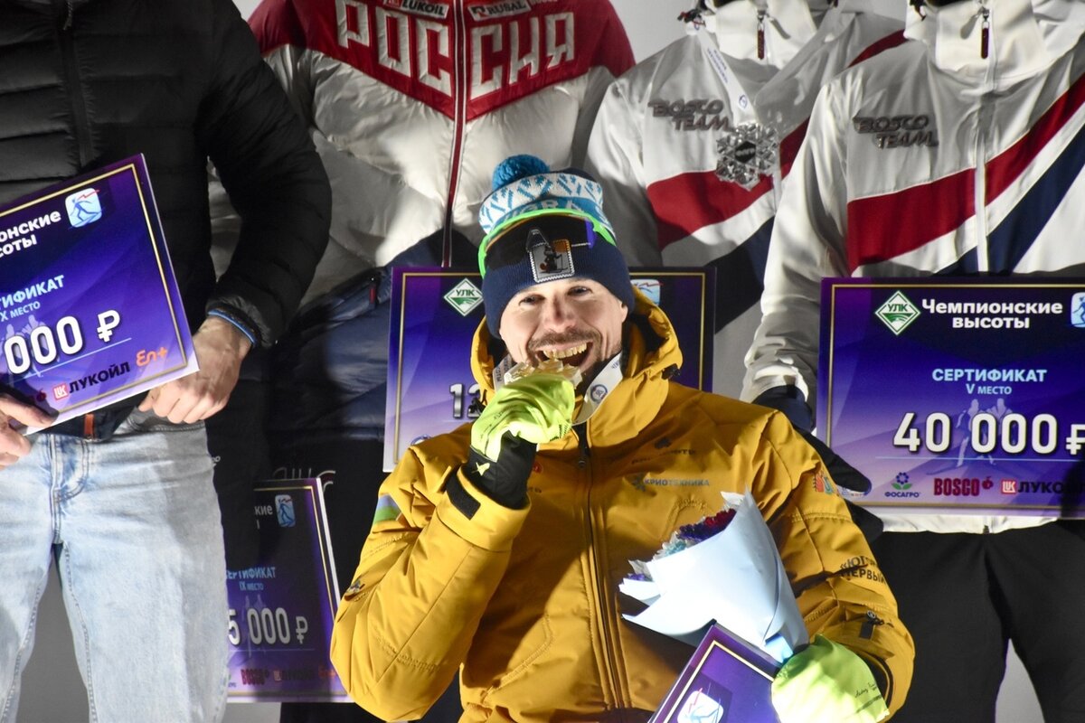    Югорский лыжник Сергей Устюгов завоевал золото на всероссийских соревнованиях