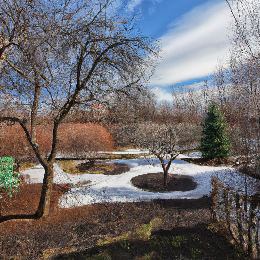 Подготовка сада к весне