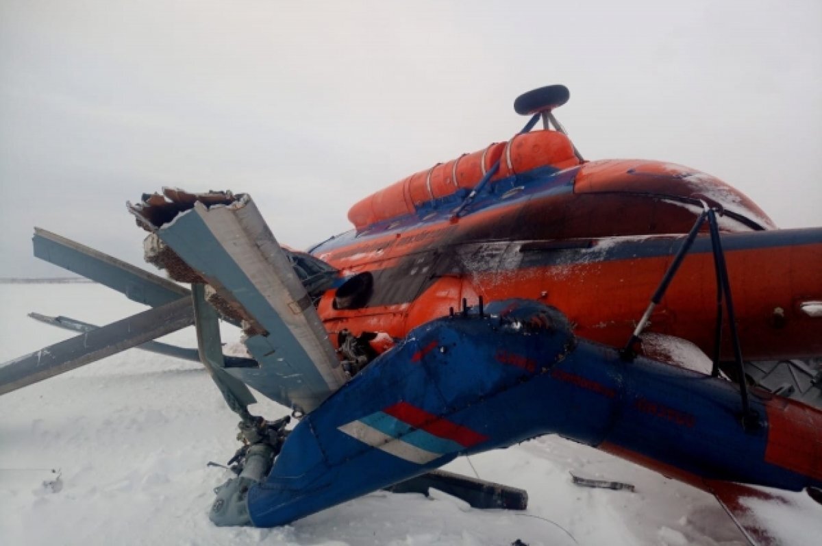    Житель Ловозера спас ребёнка во время жёсткой посадки вертолёта Ми-8