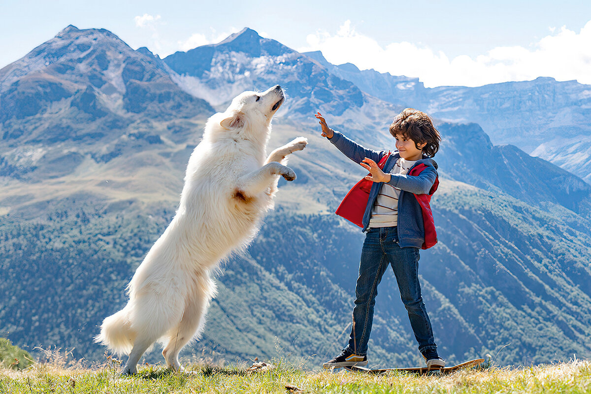 Кадр из фильма "Белль и Себастьян"