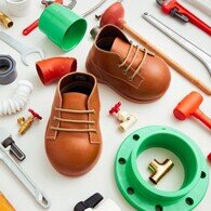    Обувь сантехника Марио. Фото: Red Wing Shoes