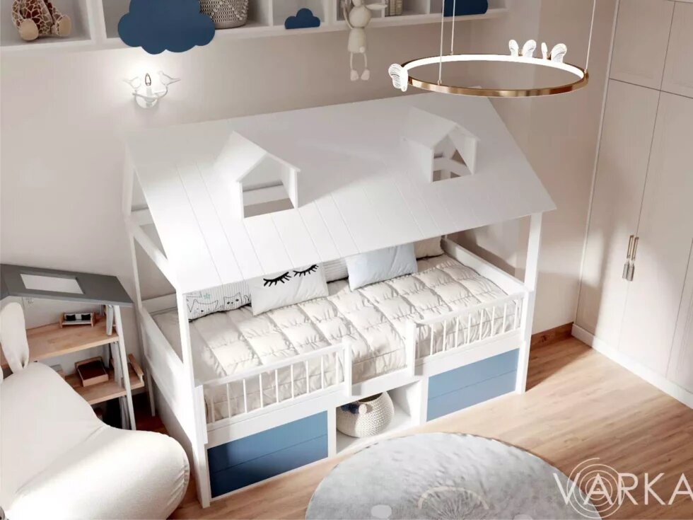 Необычная кроватка-домик фото 2