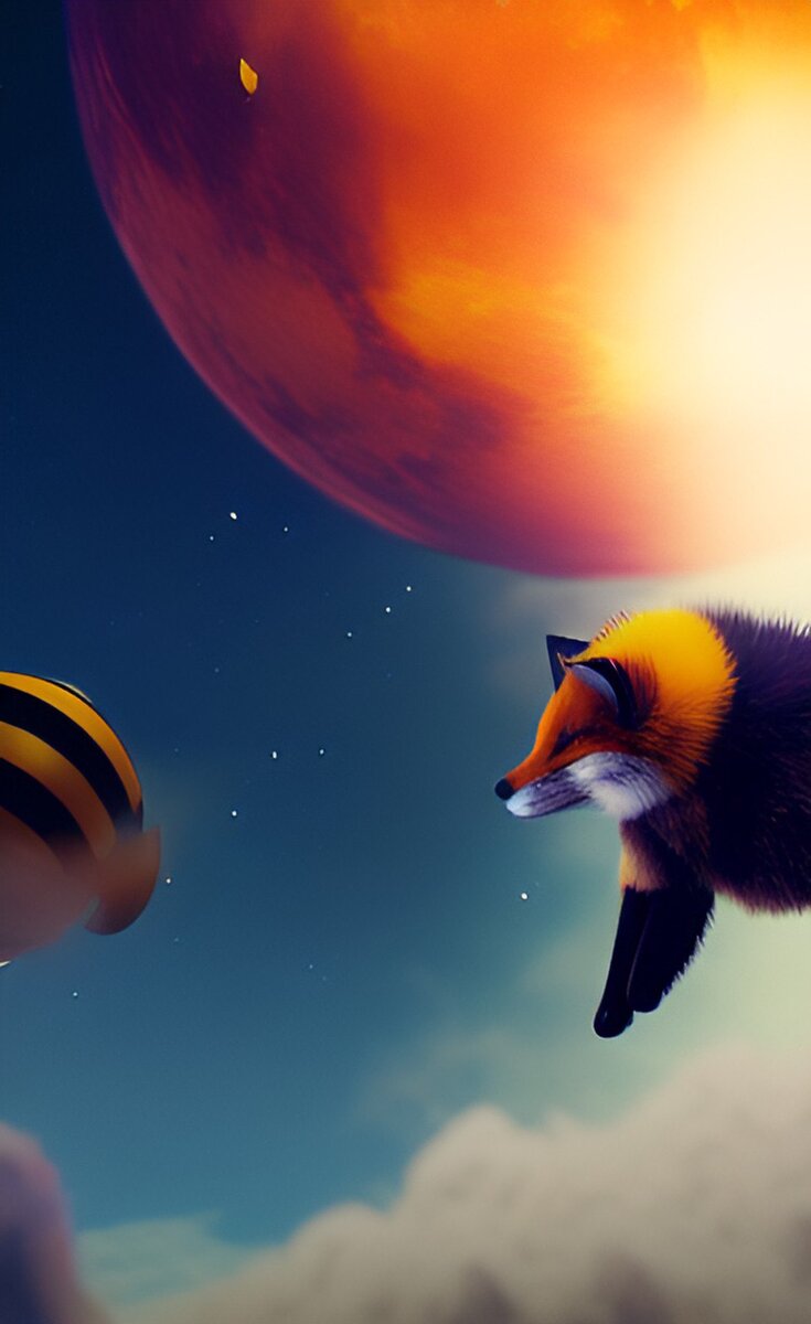 как лиса лилив  космос летала