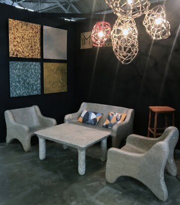    Коллекция Biosphera из переработанной бумаги, Im-ocean, участник Московской недели интерьера и дизайнаIm-ocean