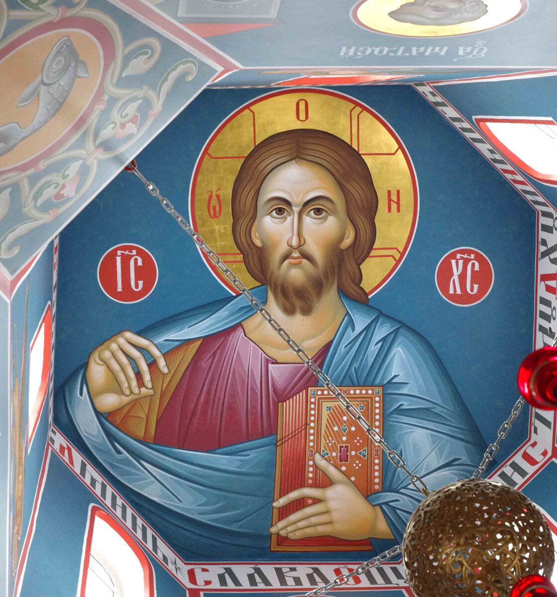 г. Барыш, Роспись храма. Работа мастерской "Палехский Иконостас"