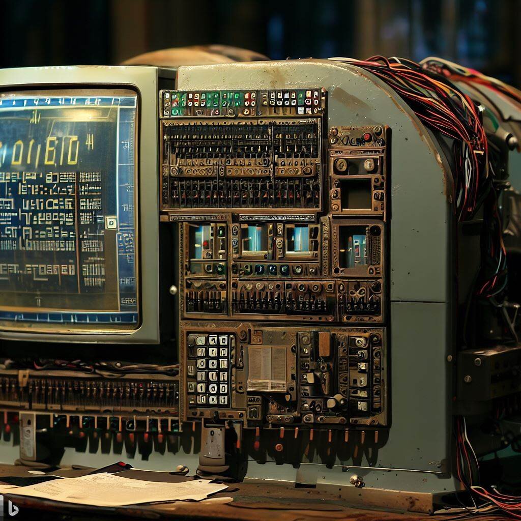 Опытный образец домашнего транзистора Вектор-06Ц. Начало 80х