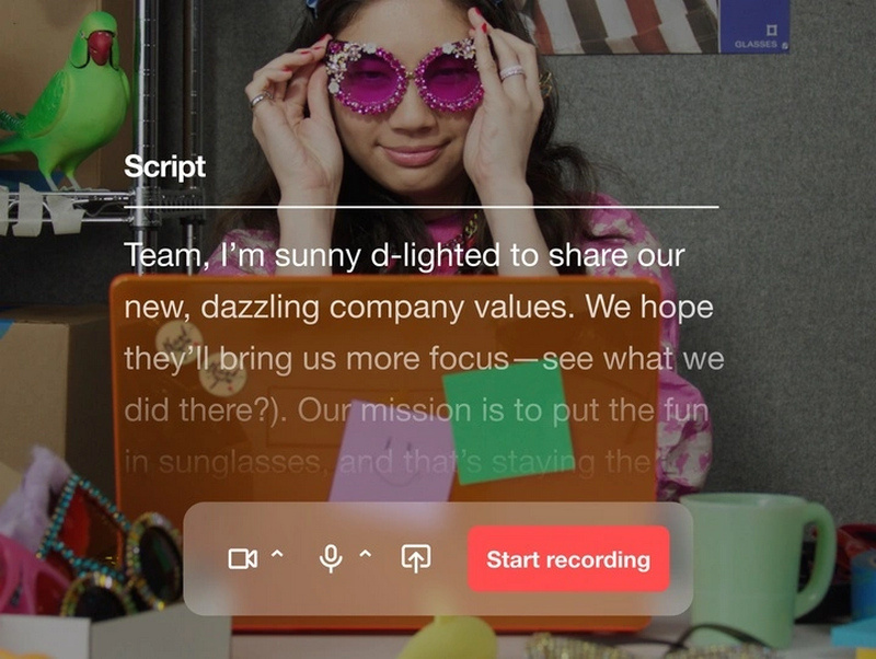    ИИ-инструмент телесуфлёра от Vimeo