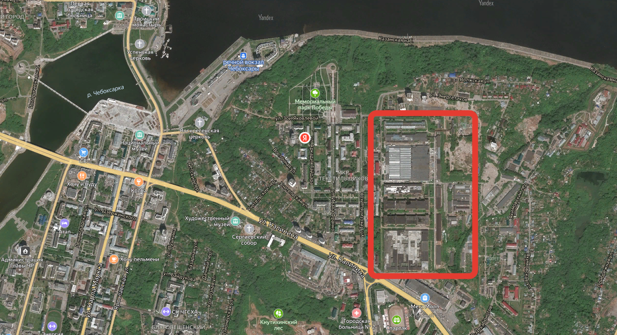 Его территория почти равна центральному району города