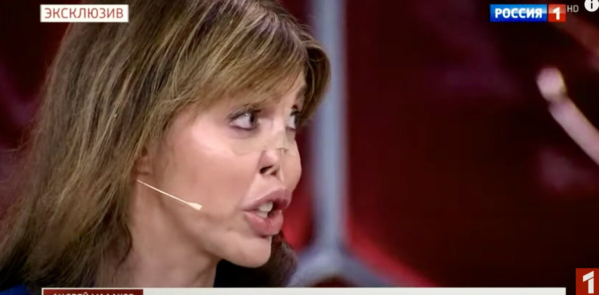 Алиса Аршавина, скриншот из «Пусть говорят»